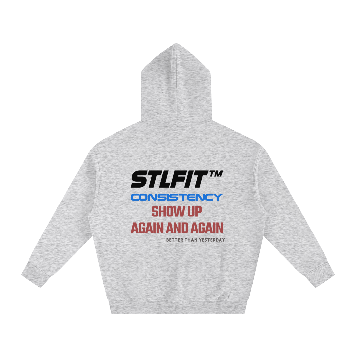 Better Than Yesterday Oversize Fleeced Hoodie